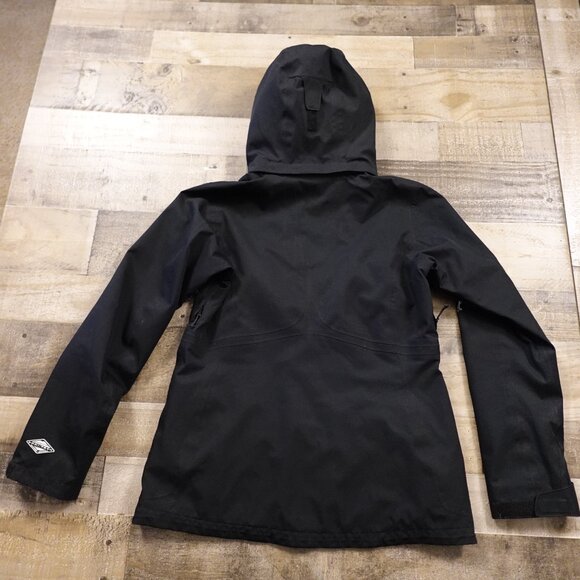 Columbia Bugaboo Tech Interchange SHELL Jacket Women’s M Black Waterproof - Picture 12 of 16